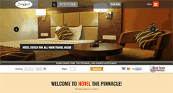Desktop Screenshot of hotelthepinnacle.com