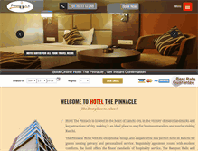 Tablet Screenshot of hotelthepinnacle.com